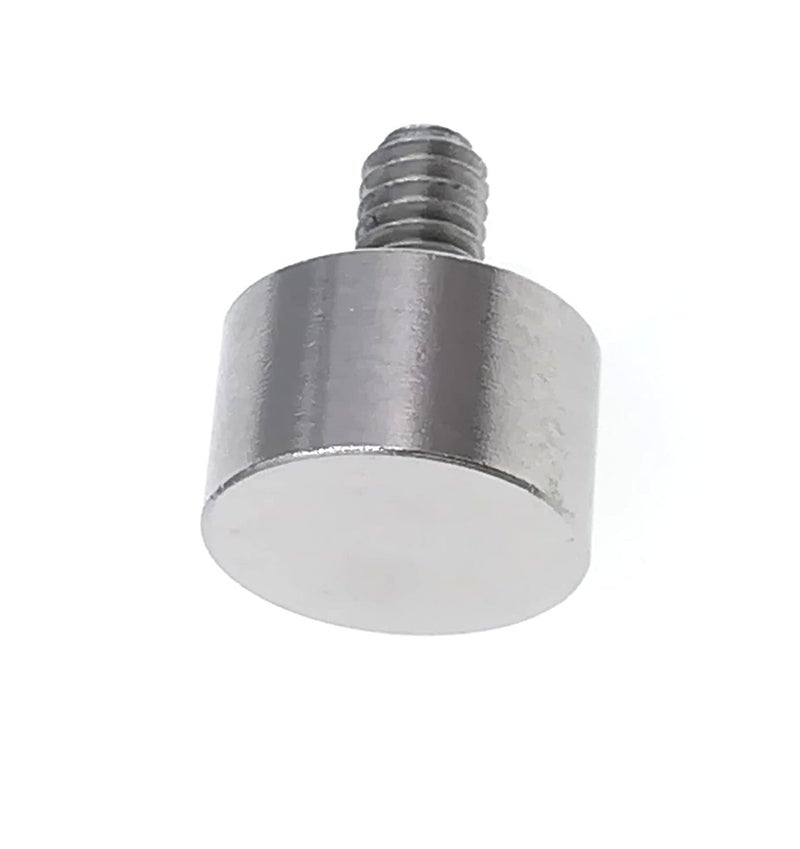 suxing Flat Contact Points 5/16" Diameter 3/16" Long for Dial Digital Indicator Depth Gauge Thickness Gauge 4-48 UNF Thread (4-48UNF 5/16“ Diameter) - Image 3